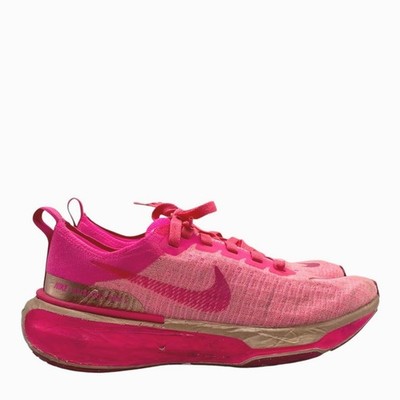 Nike Invincible 3 Road Running Shoes 9 FlyKnit DR2660-602 Hot Pink Sneakers
