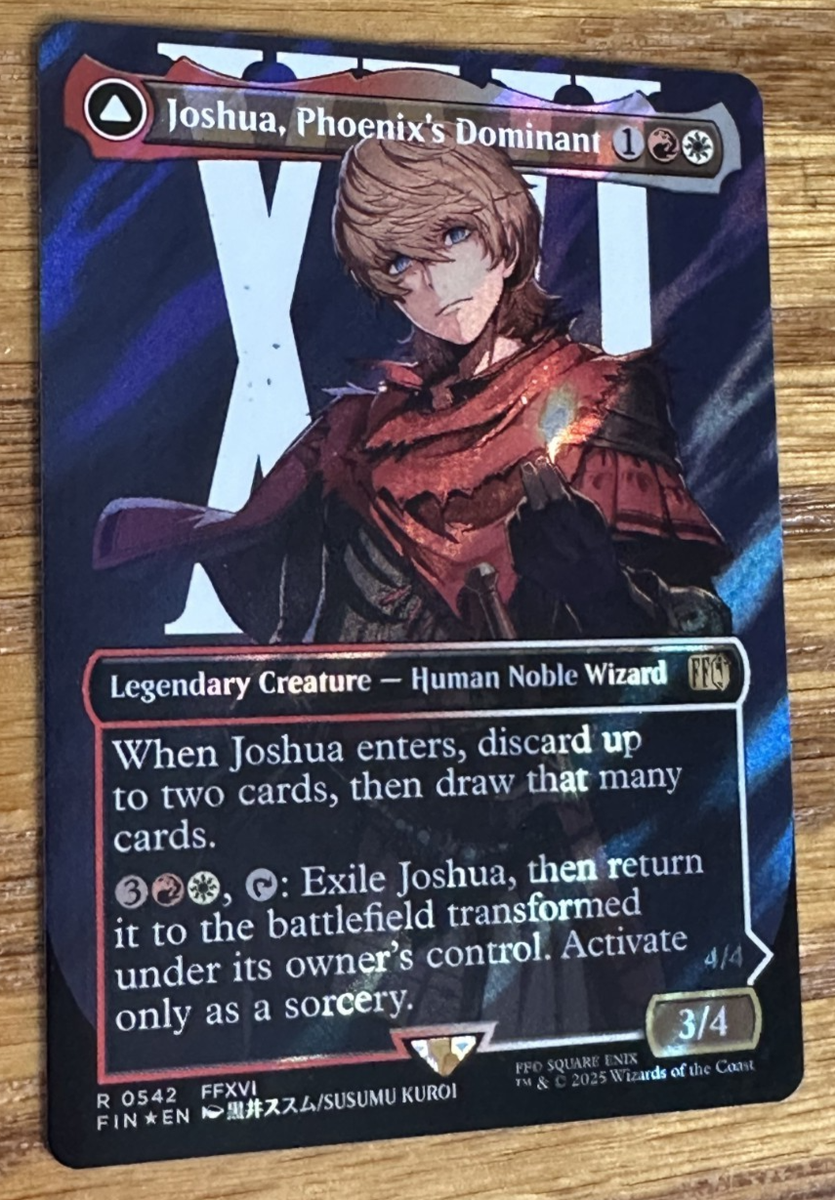 MTG Final Fantasy, Joshua, Phoenix's Dominant / Phoenix