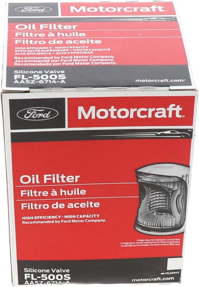 Filtro aceite Motorcraft FL500S AA5Z-6714-A Cadillac Chevrolet Dodge Ford Jeep.. - Imagen 1 de 1