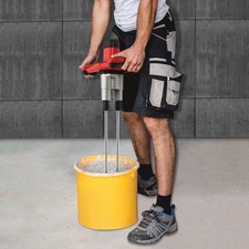 Agitador de pintura y mortero 2 engranajes agitador de hormigón mezclador manual 6 velocidades MEJOR 2800W