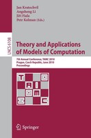 Jan Kratochvil (U. A.) | Theory And Applications Of Models Of Computation | Buch