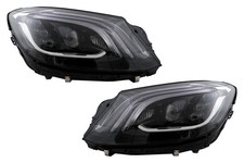 Voll-LED-Scheinwerfer f&uuml;r Mercedes S-Klasse W222 2013&ndash;2020 Schwarz