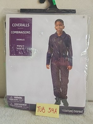 Boys Coveralls Costume Size M