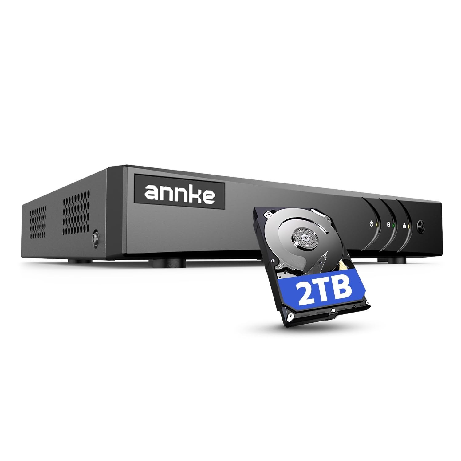 ANNKE 5MP Lite 16 Channel Security Video Recorder with AI Hu