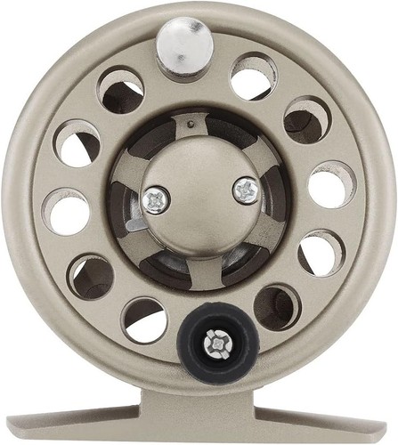 Compact Fly Fishing Reel with 8kg Drag - Perfect for Beginners and Bass Fishing - Foto 6 di 11
