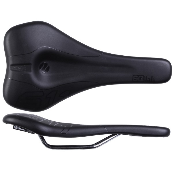 SQlab 611 Ergowave CrMo Rail Race Saddle with Synthetic Top - Marathon Foam 21290₽