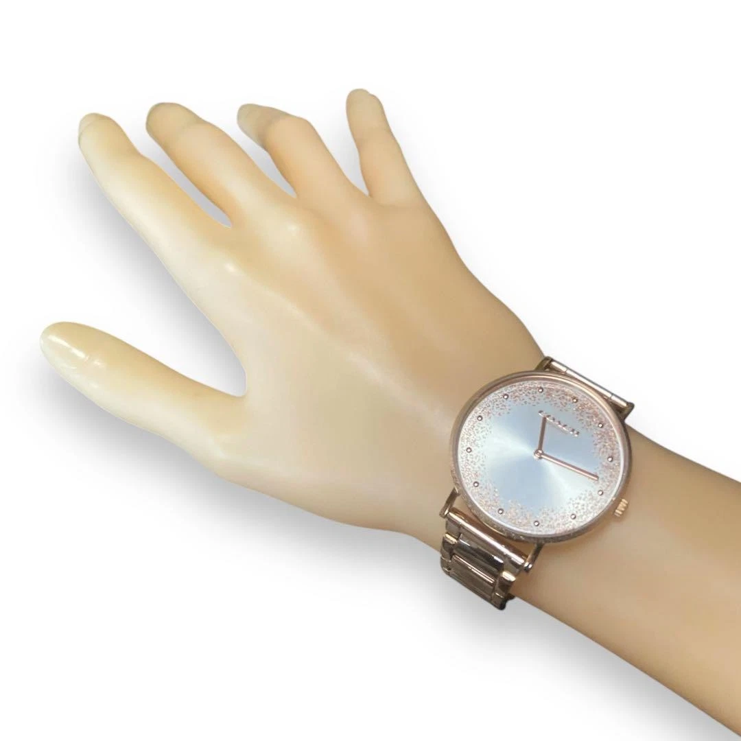 Orologio Coach Donna Oro Rotondo 2 Lancette Quarzo Ottime Condizioni