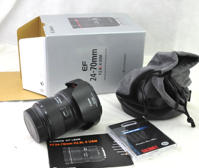 Canon EF 24-70mm F 2.8 II L USM, Kratzer /scratches !!