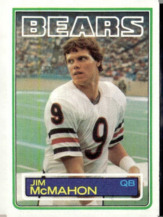 JIM MCMAHON 1983 TOPPS RC #33  (ID 4332)