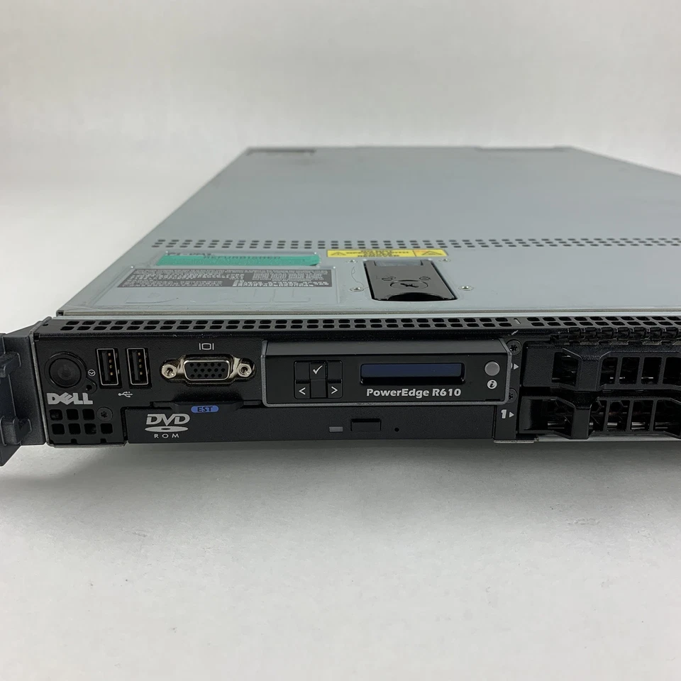 Dell PowerEdge R610 Server 1x Xeon E5520 2.27 GHz 16 GB RAM No HDD No OS - Image 3 of 4