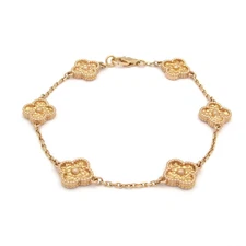 Van Cleef & Arpels Sweet Alhambra - 18K Rose Gold J******* Bracelet