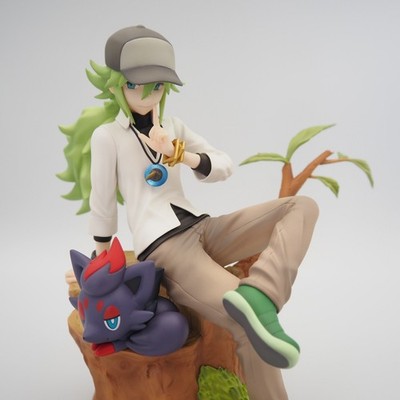 N & Zorua Pokemon Black and White 1/8 Painted Figure Pokemon