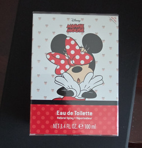 Disney Minnie Mouse Eau de Toilette Spray 3.4 fl oz Vegan Girls Regular Size