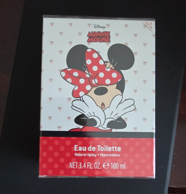 Disney Minnie Mouse Eau de Toilette Spray 3.4 fl oz Vegan Girls Regular Size