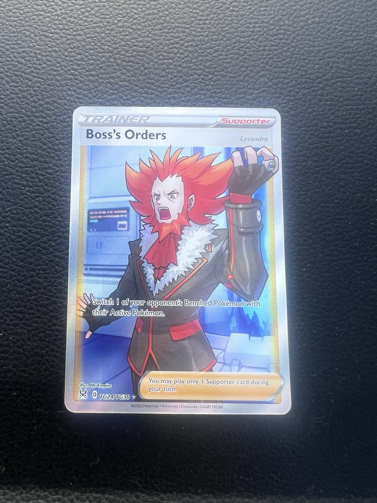 Boss's Orders TG24/TG30 Swsh11: Lost Origin Trainer Gallery Holo Near Mint