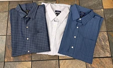 Lot of 3 Different Brands Mens Shirts Short Sleeve Size XL