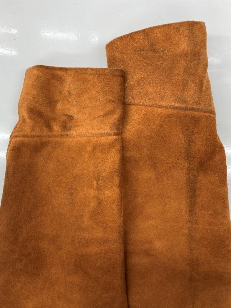 Schott Schott Western Suede Jacket Button Biker O… - image 6