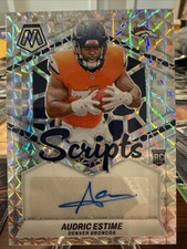 2024 Panini Mosaic - Rookie Scripts Audric Estime #RS-AEE (AU, RC)