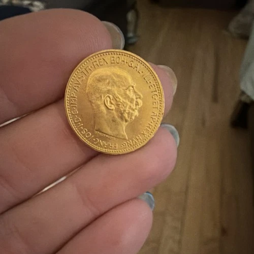 Austria 20 Corona Gold Coin 1915 Double-Headed Eagle