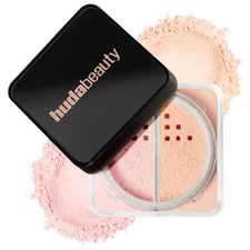 HUDA BEAUTY Easy Bake Blurring Loose Baking Setting Powder Cherry Peach&peachpie
