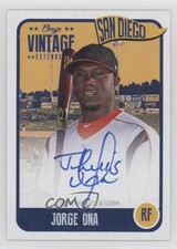 2020 Onyx Vintage Extended Blue Ink Auto /275 Jorge Ona #EAJO Auto 0eq8