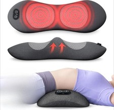 3 In 1 Electric Lumbar Support Pillow Smooth Spine Triple Fusion Back Massager