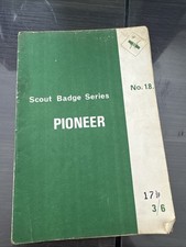 Scout Badge Series No 18 Pioneer Boy Scouts