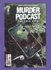 Murder Podcast The Cold Open #0 SIGNED JEREMY HAUN W/Stickers & Poster