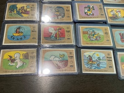 1960 Fleer Casper the Friendly Ghost Trading cards. 41 cards