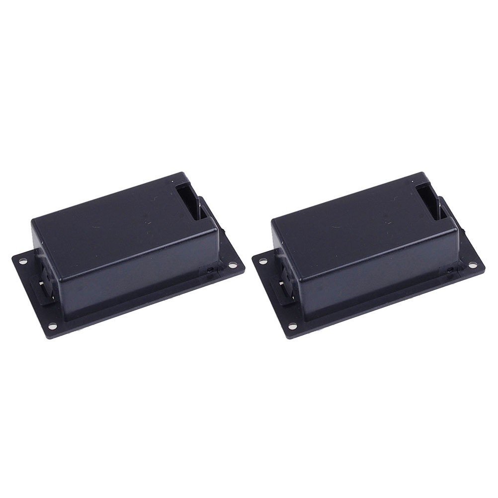 2pcs 9V Gitarren Pickup Batteriehalter Active Bass Guitar Batteriebox Ersatz