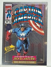 2024 marvel masterpieces 92 platinum captain america #16-V mint