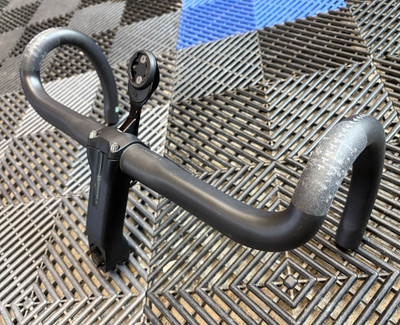 Specialized S-WORKS Shallow Bend FACT Carbon Handlebar + SL7 Stem, 40cm x 120mm