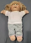 Coleco 1978-1982 17-in Cabbage Patch Kid Appalachian Arts Poodle Girl Green Eye.