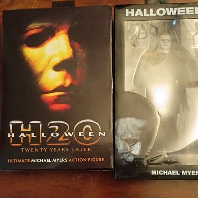 2 ASSORTED NECA HALLOWEEN FIGURES