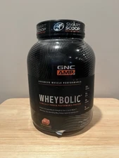 SEALED GNC AMP Wheybolic Performance Protein Salted Caramel 3.39 lbs 10/21