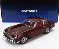 Statisches Modellauto Autoart Aston Martin DB5 1964 Dubonnet Rot Massstab 1/18