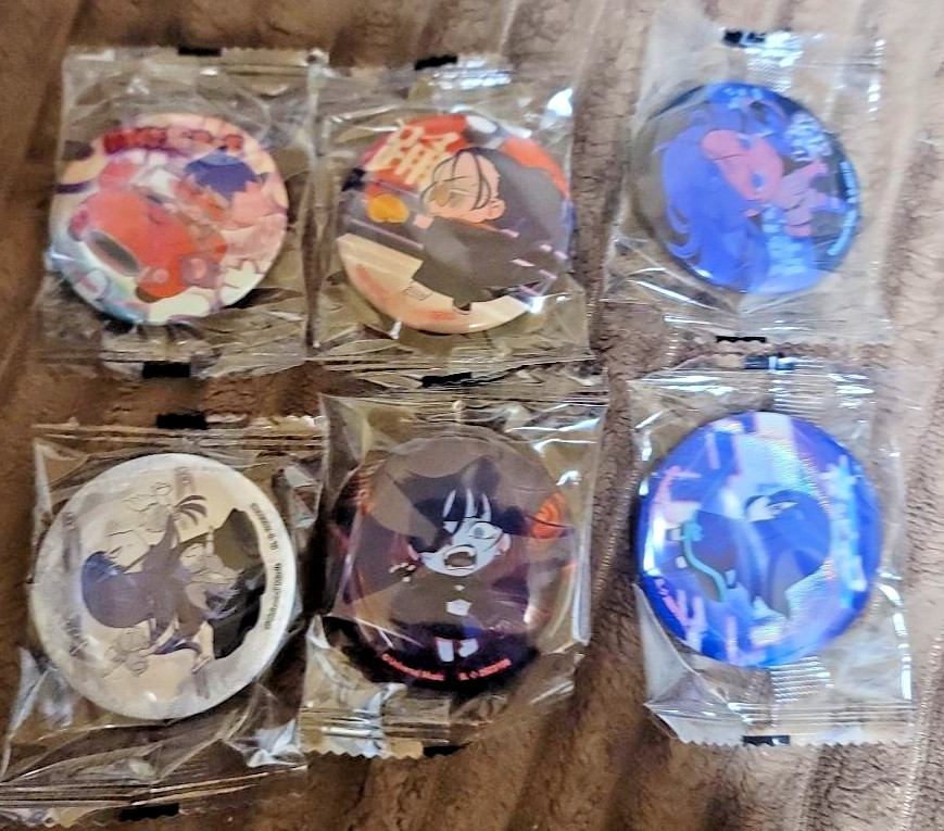 Ado assorted Button Badge vol.1 Complete Set of 6 Rare Adult Collectible