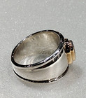 James Avery Christina Ring with Blue Topaz in Sterling Silver & 18k Gold Sz 6 — photo 7