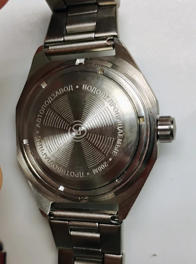 VOSTOK - KOMANDIRSKIE 650541 GMT RUSSIAN WATCH, MODEL #2431 - Image 4 of 4