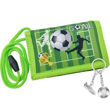 Chest Bag Kids Football With Keychain Purse Wallet Nylon