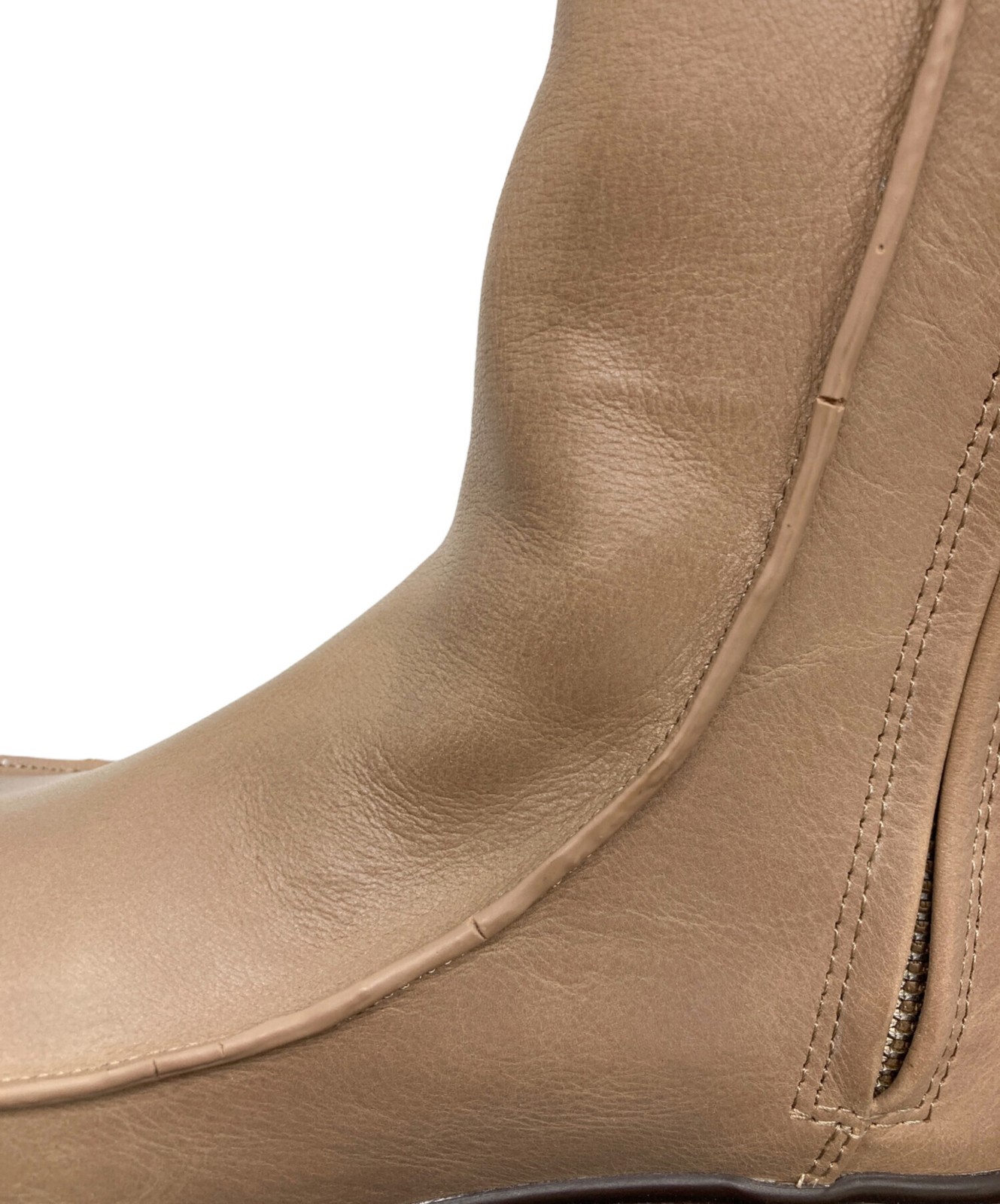 Ameri SHARK SOLE SQUARE BOOTS/ Beige/ Size M (23.… - image 7