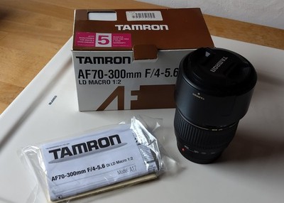 Tamron AF70-300mm f/4-5.6 Di LD Macro 1:2 for Sony-D compatible