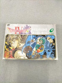 Enix Famicom Soft Dragon Quest IV Used