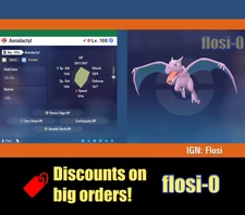 6IV Shiny Aerodactyl Pokemon Legends ZA (Legends Z-A)