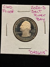 2020 S Salt River Bay Proof Clad Quarter ?0426115? 25C ATB