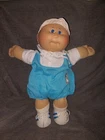 Cabbage Patch Kids Baby Doll Blonde Yarn Hair