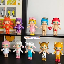 POP MART Molly Zodiac Classic Series 2 Confirmed Blind Box Figure Art Toys Gift