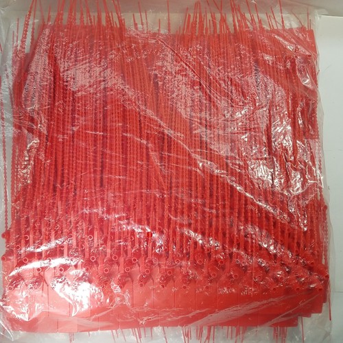 Plastic Security Tamper Evident Sequential Number Self Locking Zip Tie Tags -500 - Picture 2 of 5