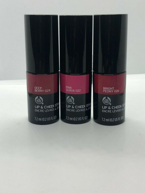 The Body Shop Lip Cheek Stain Bright Peony 026 For Sale Online Ebay