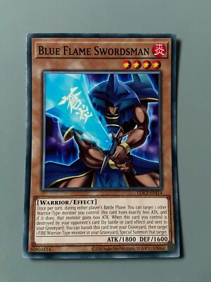 Blue Flame Swordsman - Unlimited Common LDK2-DEJ14 Yugioh